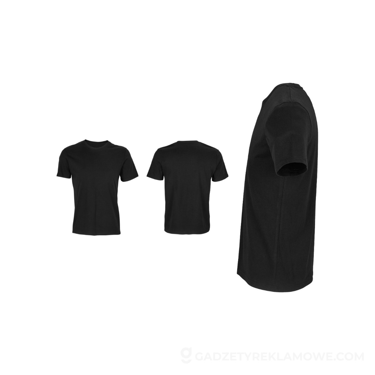 ODYSSEY recykl t-shirt 170 ODYSSEY - Czarny Z Recyklingu - L