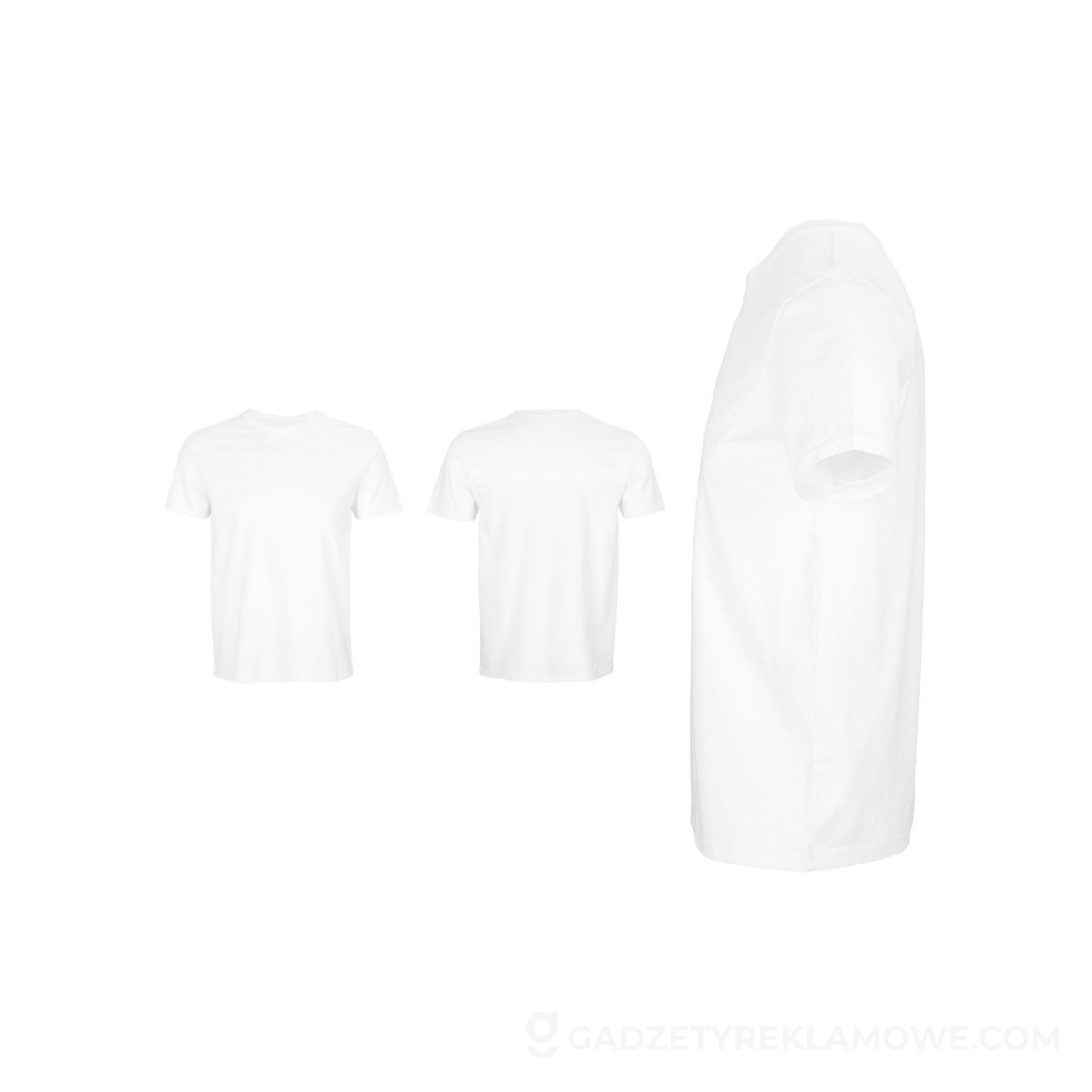 ODYSSEY recykl t-shirt 170 ODYSSEY - Biały Z Recyklingu - 3XL