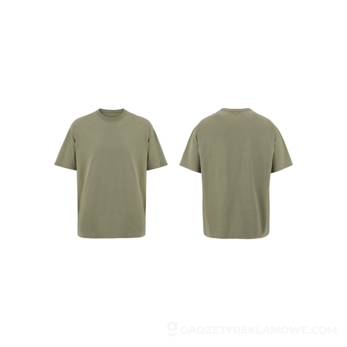 BOXY MEN T-SHIRT OVERSIZE BOXY MEN - Khaki - S
