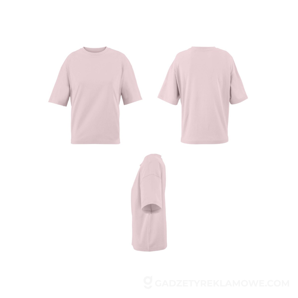 BOXY WOMEN T-SHIRT OVERSIZE BOXY WOMEN - Medium Pink - L