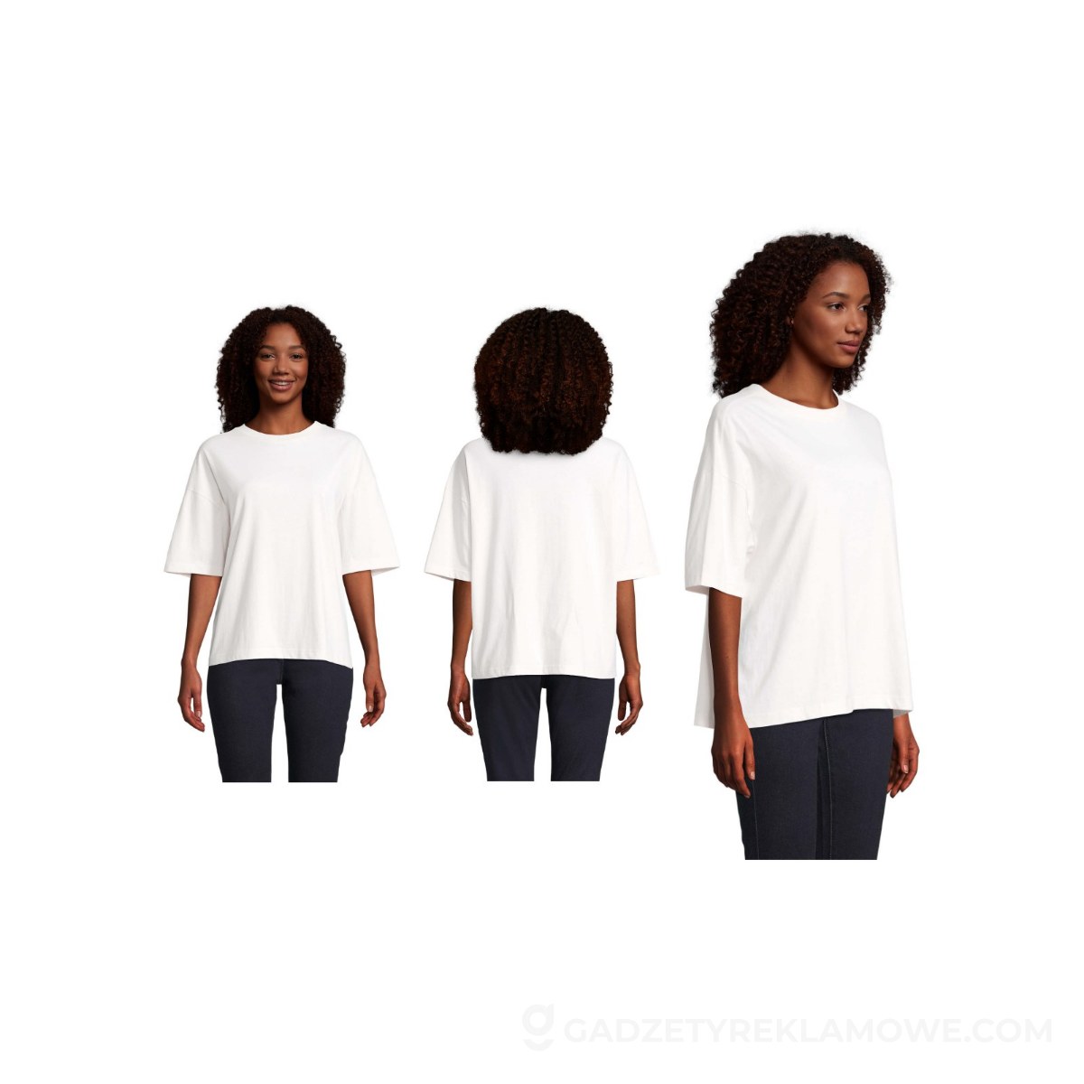 BOXY WOMEN T-SHIRT OVERSIZE BOXY WOMEN - Off-White - S