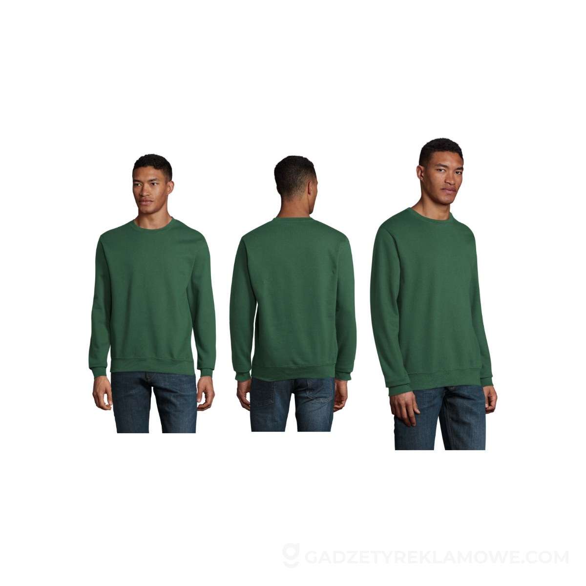 COLUMBIA BLUZA UNISEX COLUMBIA - Ciemno-Zielona - 4XL