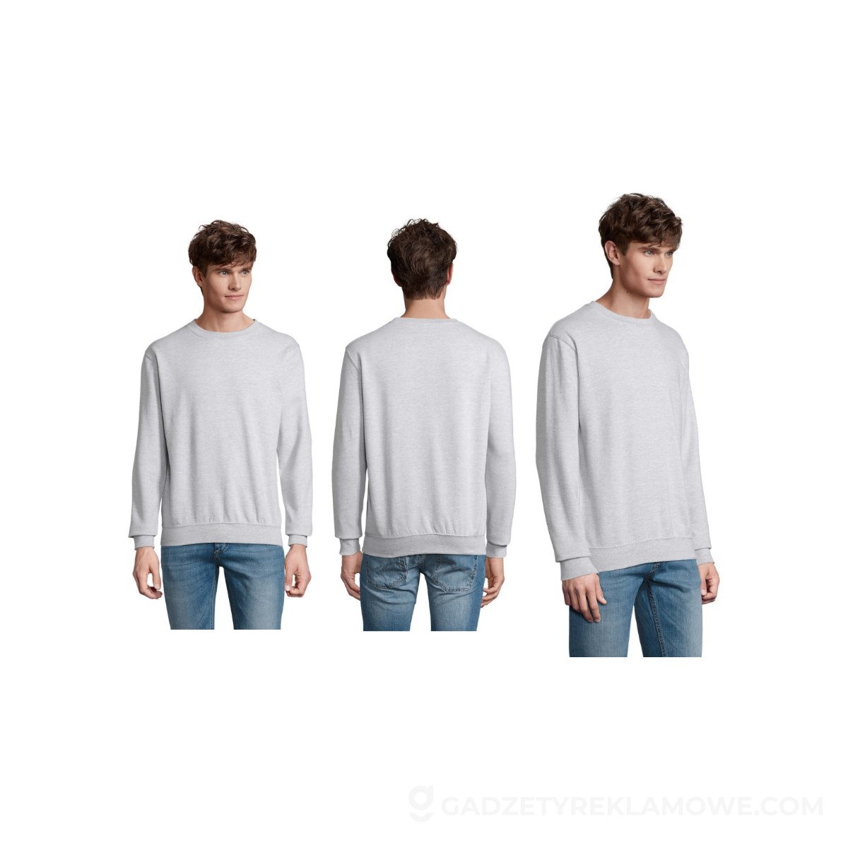 COLUMBIA BLUZA UNISEX COLUMBIA - Szary Melanż 2 - 4XL