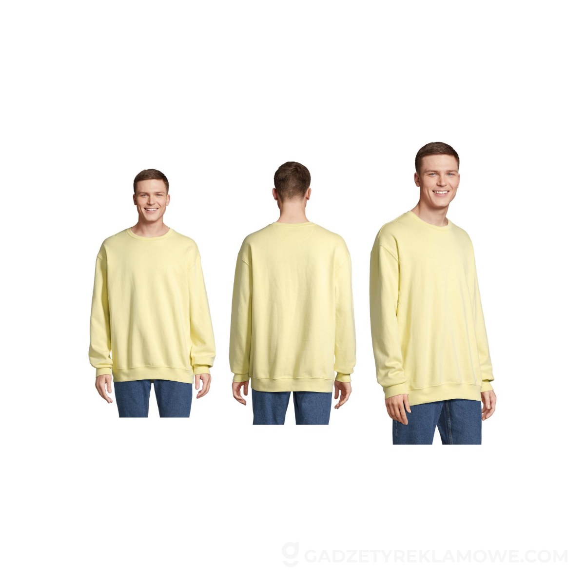 COLUMBIA BLUZA UNISEX COLUMBIA - Jasno Żółta - 3XL