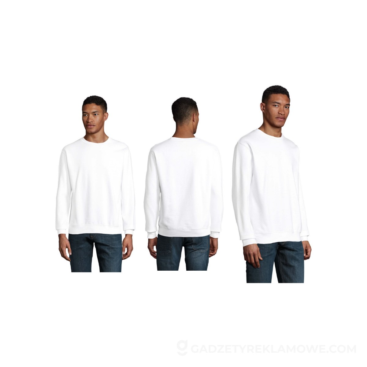 COLUMBIA BLUZA UNISEX COLUMBIA - Biała - 3XL