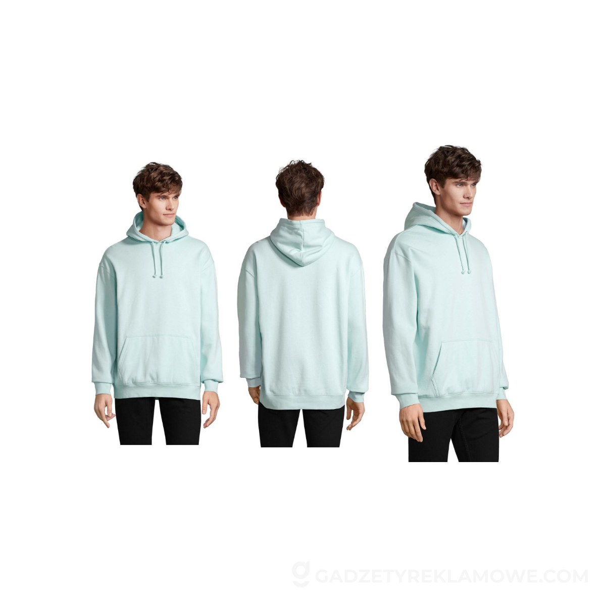 S03815-AA-3XL-wariantu-watermark CONDOR Uni Bluza z kapturem CONDOR - Arctic Blue - 3XL