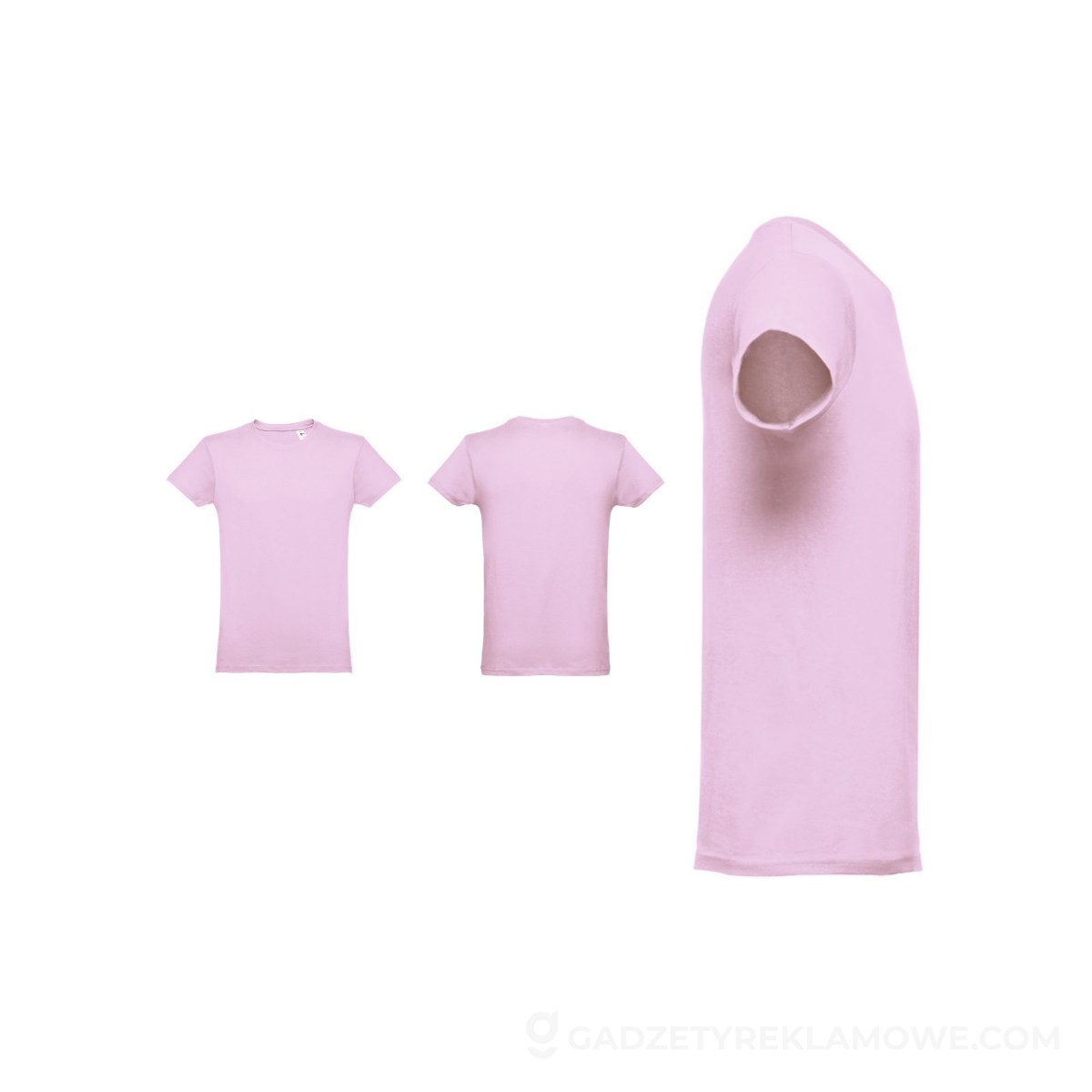 THC LUANDA 3XL. Męski t-shirt - Liliowy