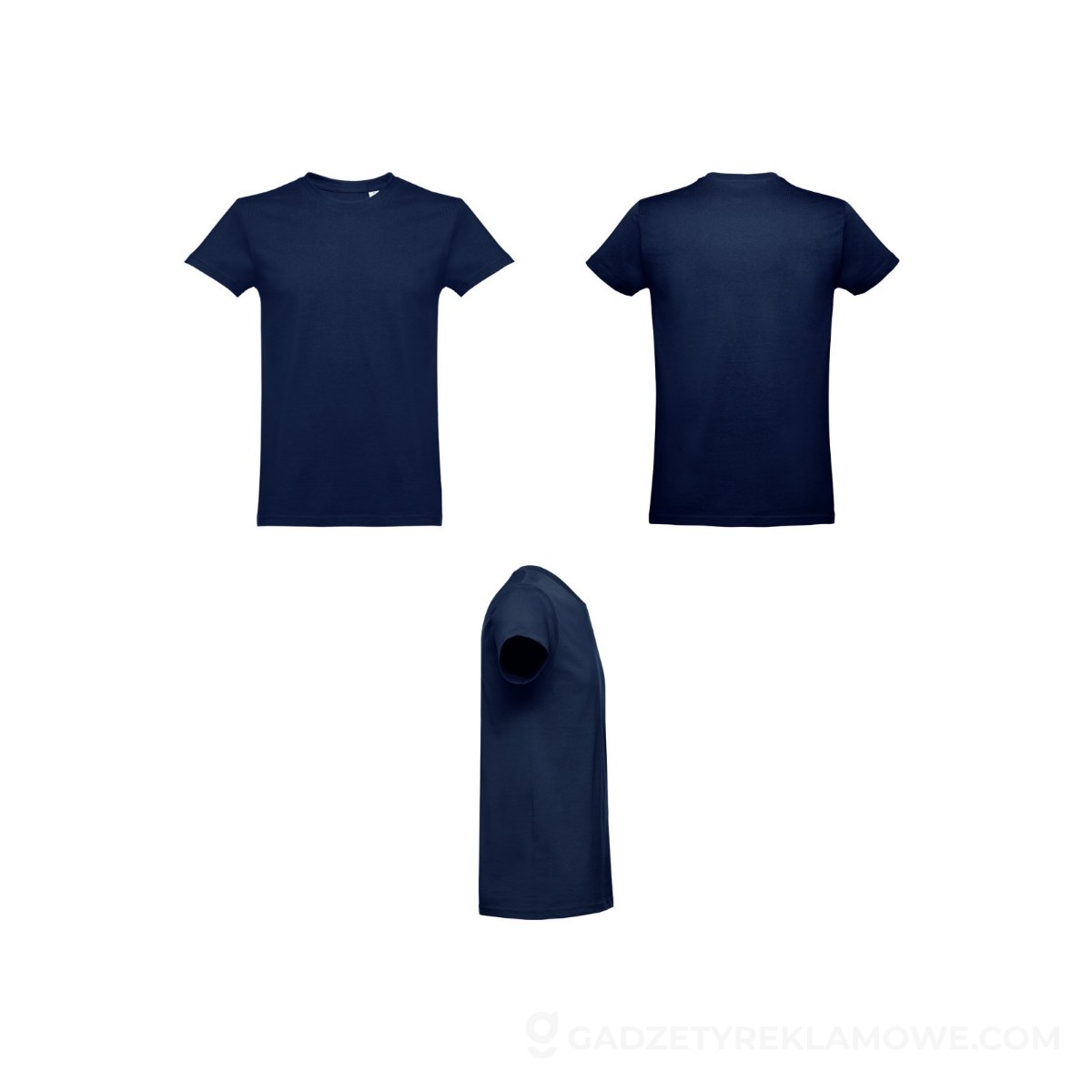 THC ANKARA. Męski t-shirt - granatowy