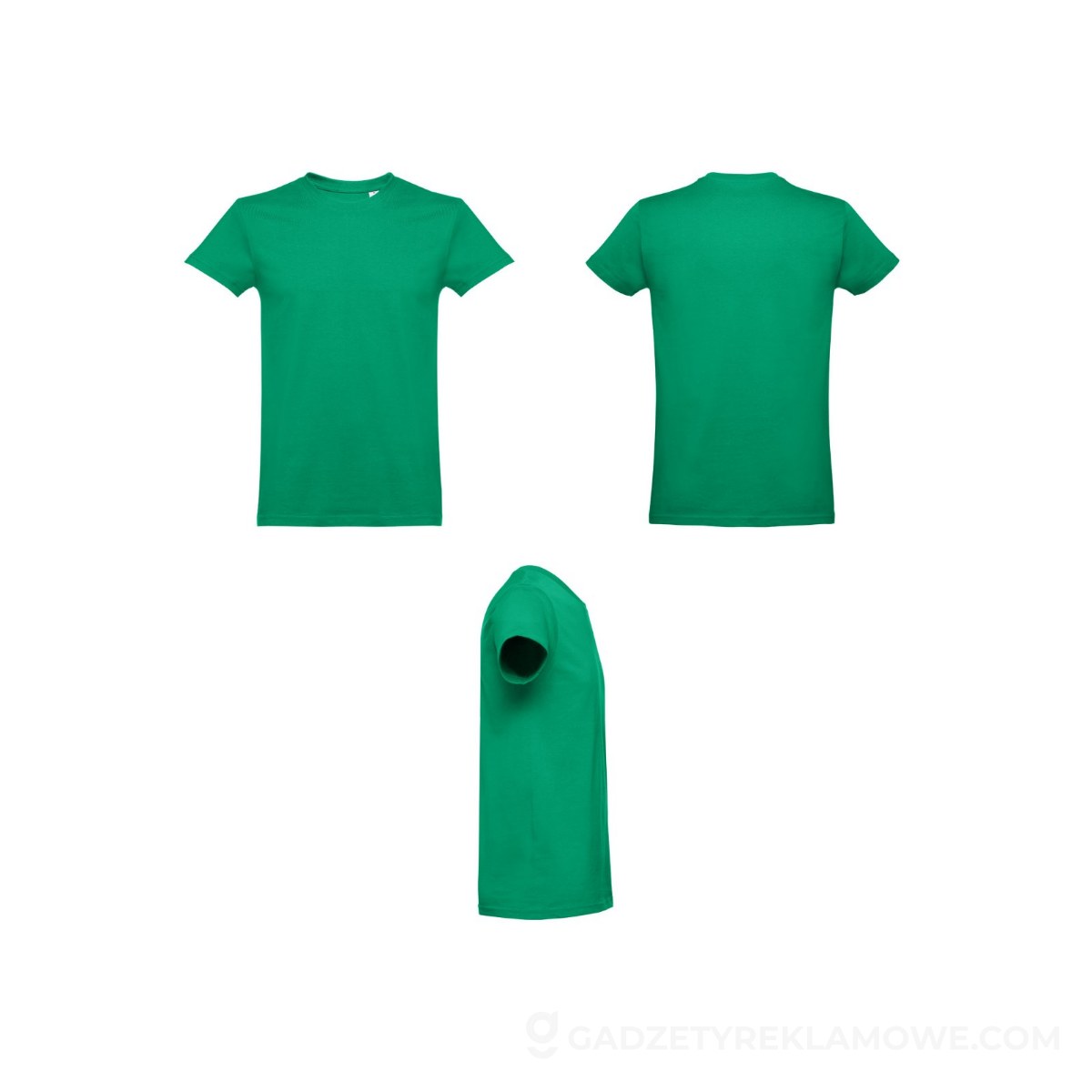 THC ANKARA. Męski t-shirt - Zielony