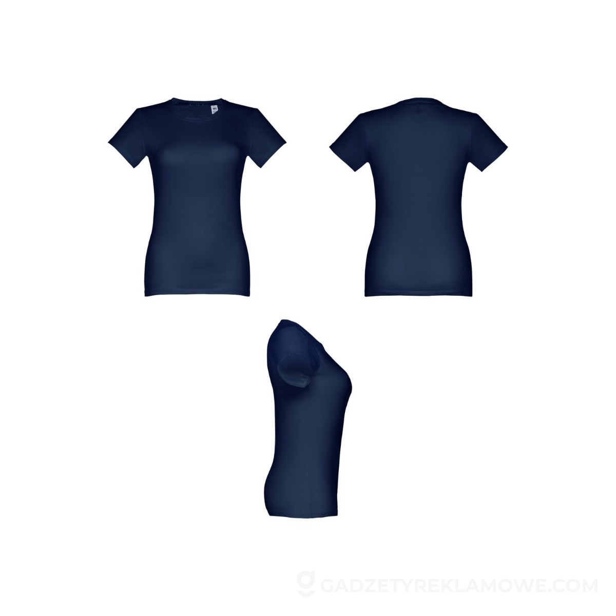THC ANKARA WOMEN. Damski t-shirt - Granatowy