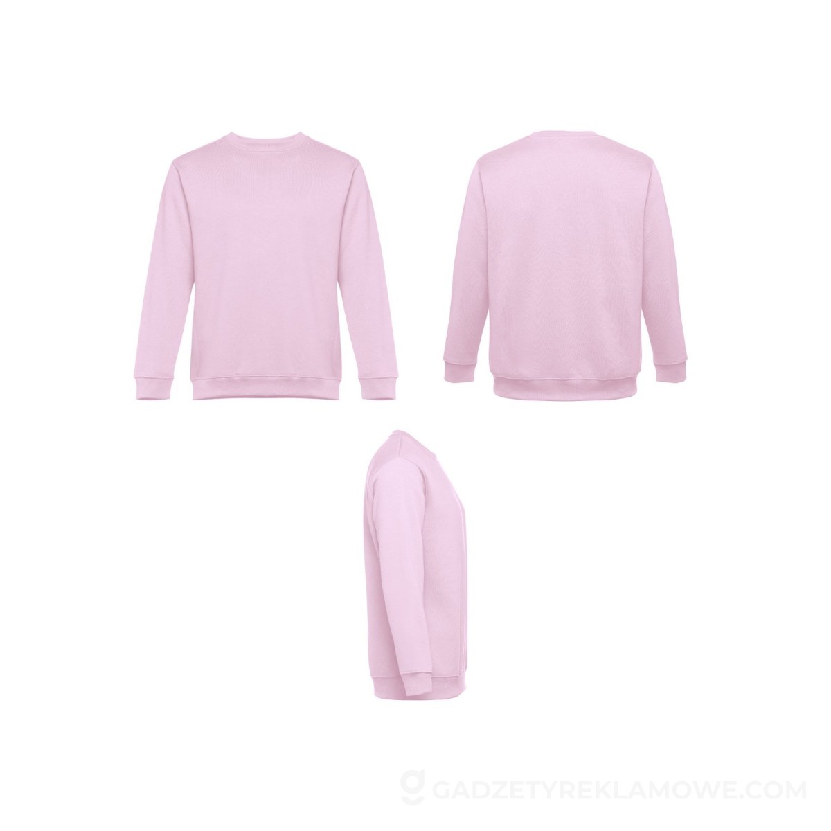STR-30159-142-XXL-wariantu-watermark THC DELTA. Bluza (unisex) z bawełny i poliestru - Liliowa