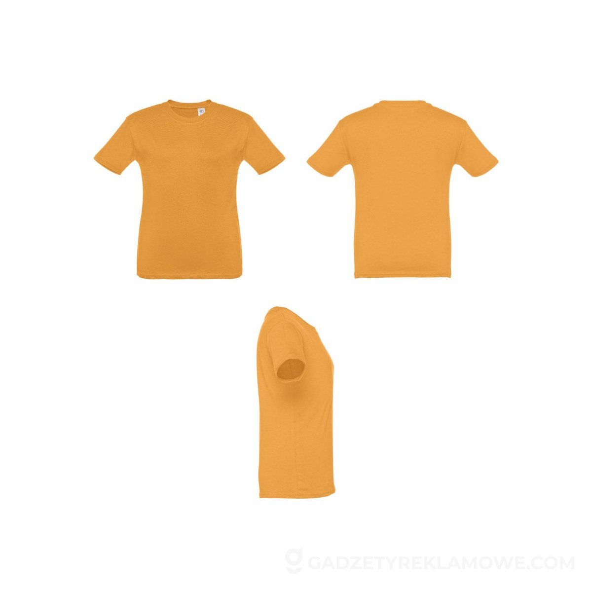 THC QUITO. Dziecięcy t-shirt - Ciemno żółty