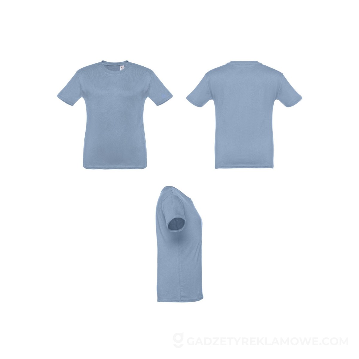 THC QUITO. Dziecięcy t-shirt - Pastelowy niebieski