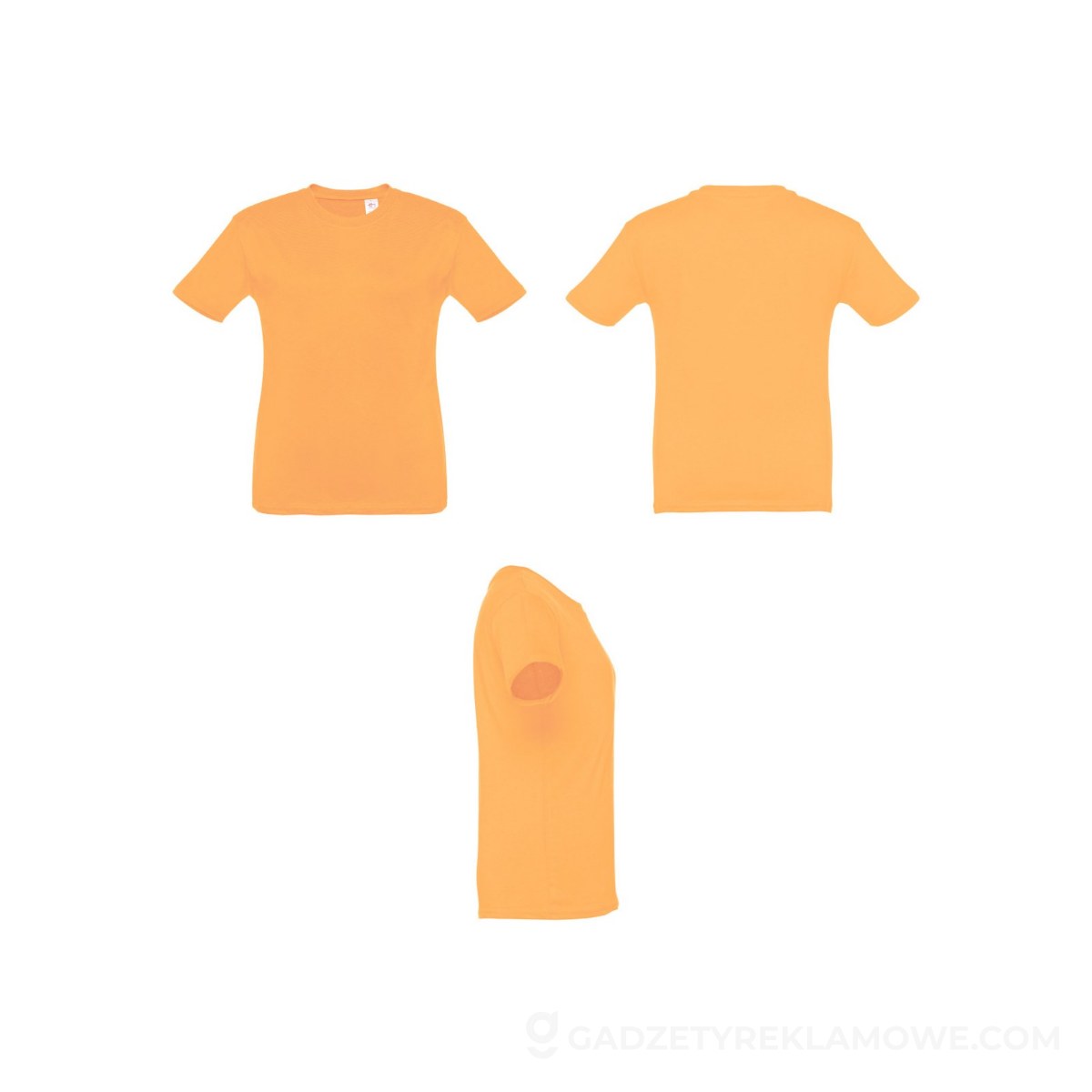 THC QUITO. Dziecięcy t-shirt - Koralowy pomarańczowy