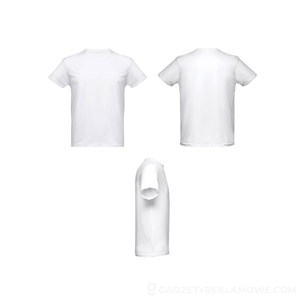 THC NICOSIA WH. T-shirt techniczny dla mężczyzn. Kolor biały - Biały