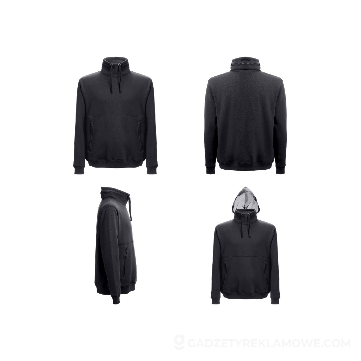 STR-30253-103-M-wariantu-watermark THC VILNIUS. Uniwersalna bluza z katurem - Czarna