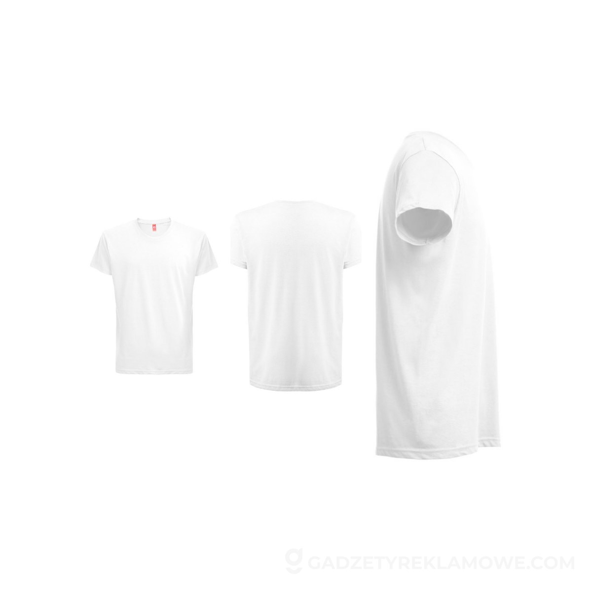 STR-30279-106-S-wariantu-watermark THC FAIR WH. T-shirt 100% z bawełny. Kolor biały - Biały