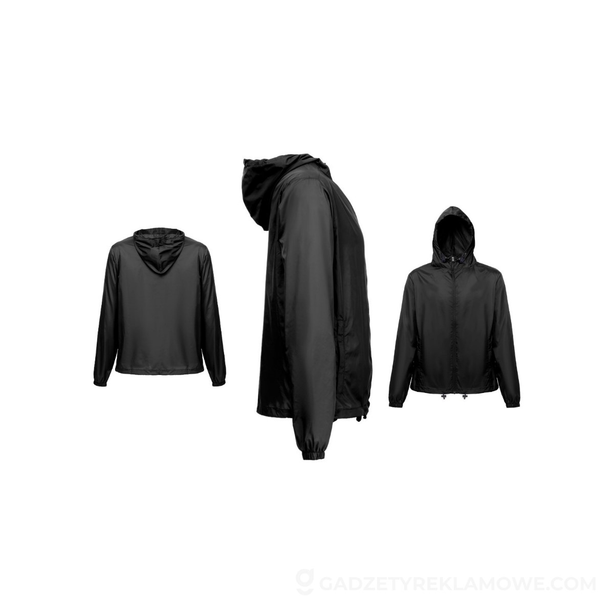 THC DUBLINERS. Wiatrówka (unisex) - Czarna