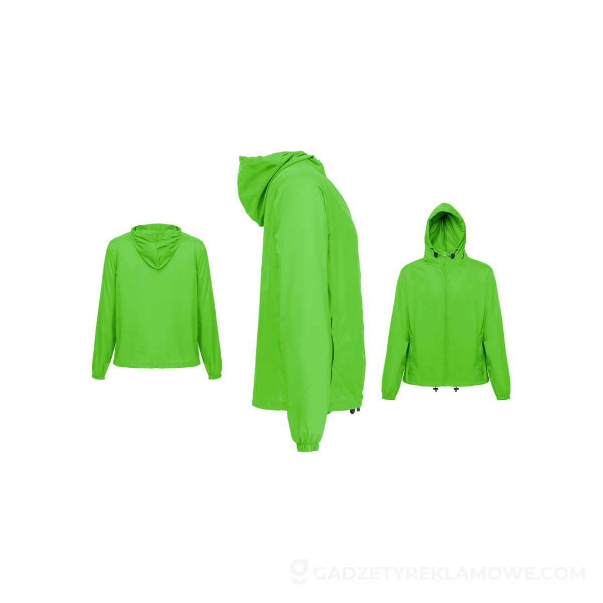 THC DUBLINERS. Wiatrówka (unisex) - Limonkowy zielony