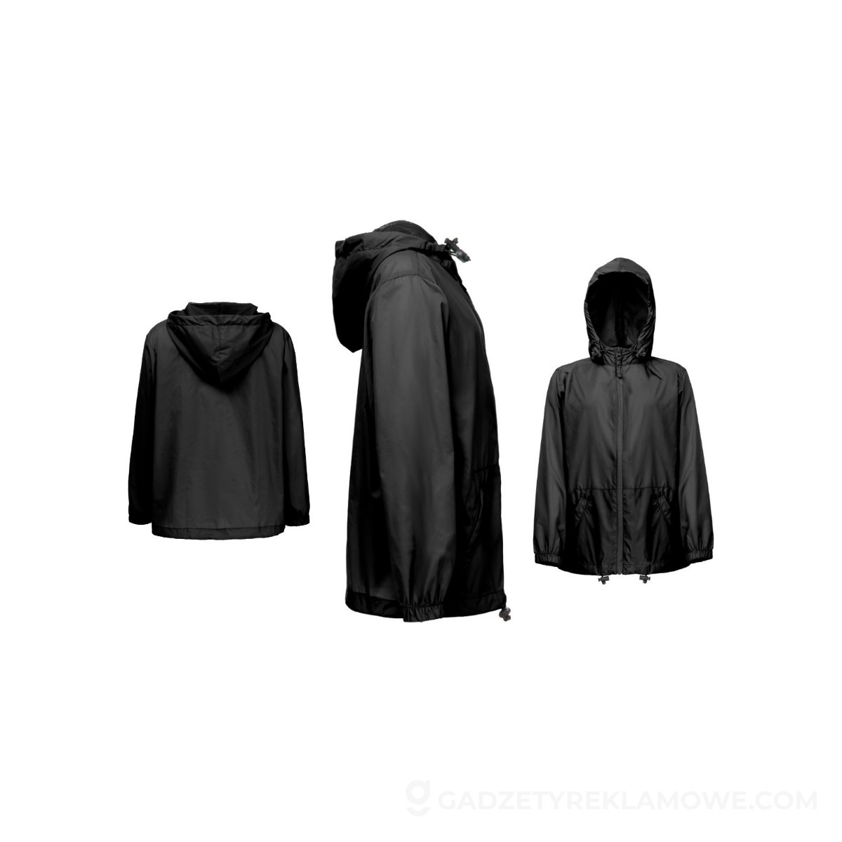 THC DUBLINERS KIDS. Wiatrówka (unisex) - Czarna