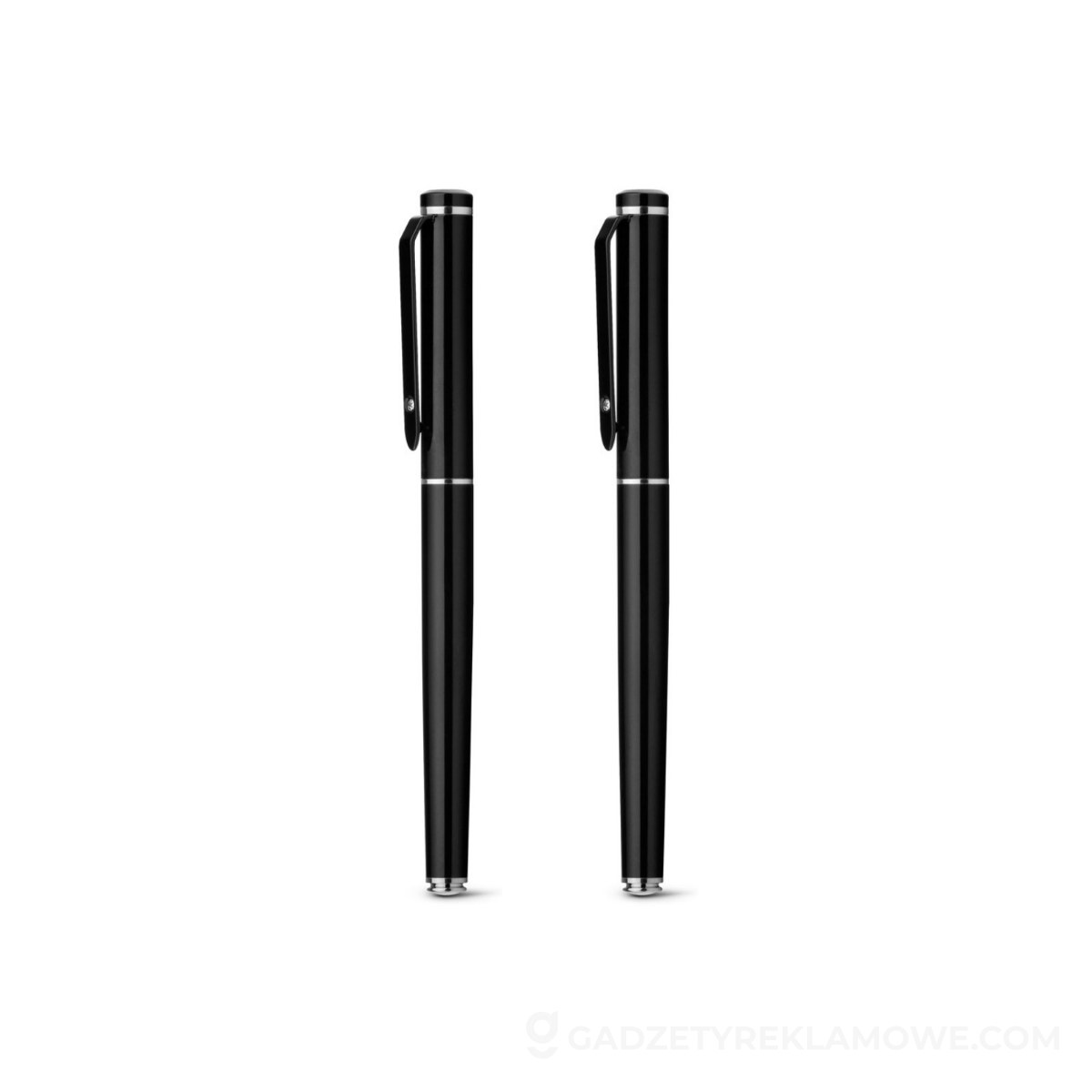 STR-81198-103-wariantu-watermark CALIOPE ROLLER. Metalowy roller z błyszczącą końcówką - Czarny