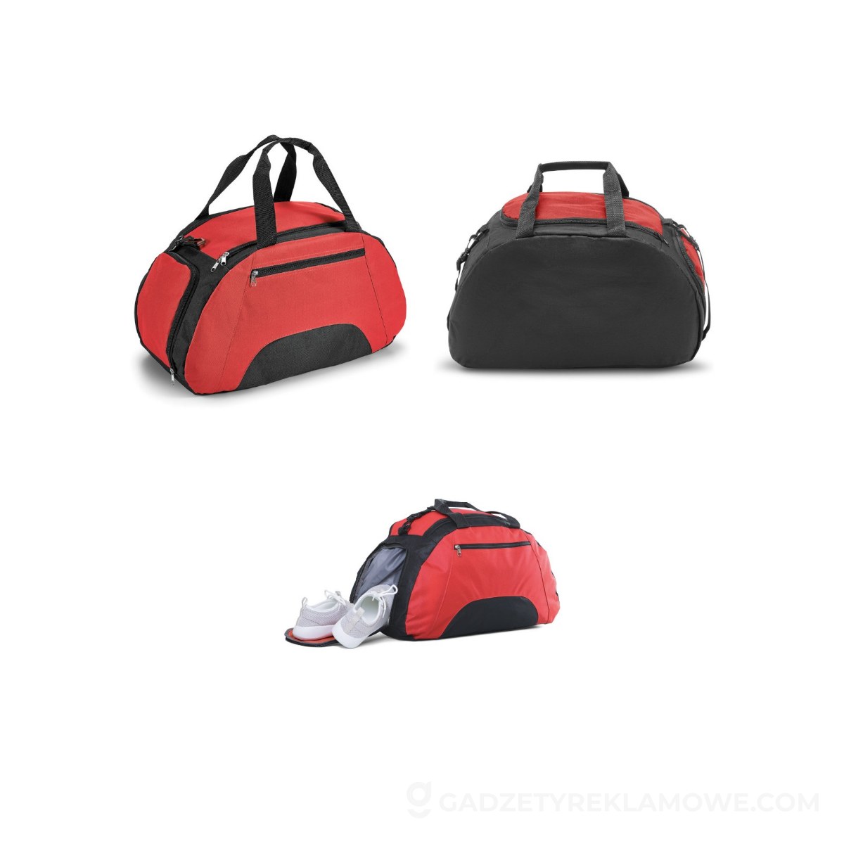 FIT. Torba sportowa 600D - Czerwona