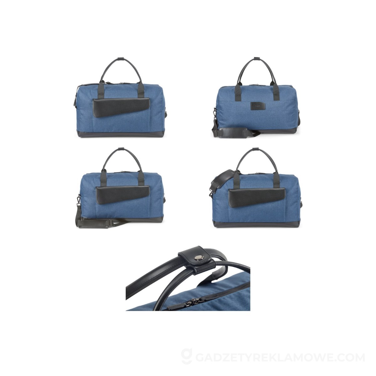 Motion Bag. Torba poróżna z 600D kationowego i poliamidowej skóry - Granatowa