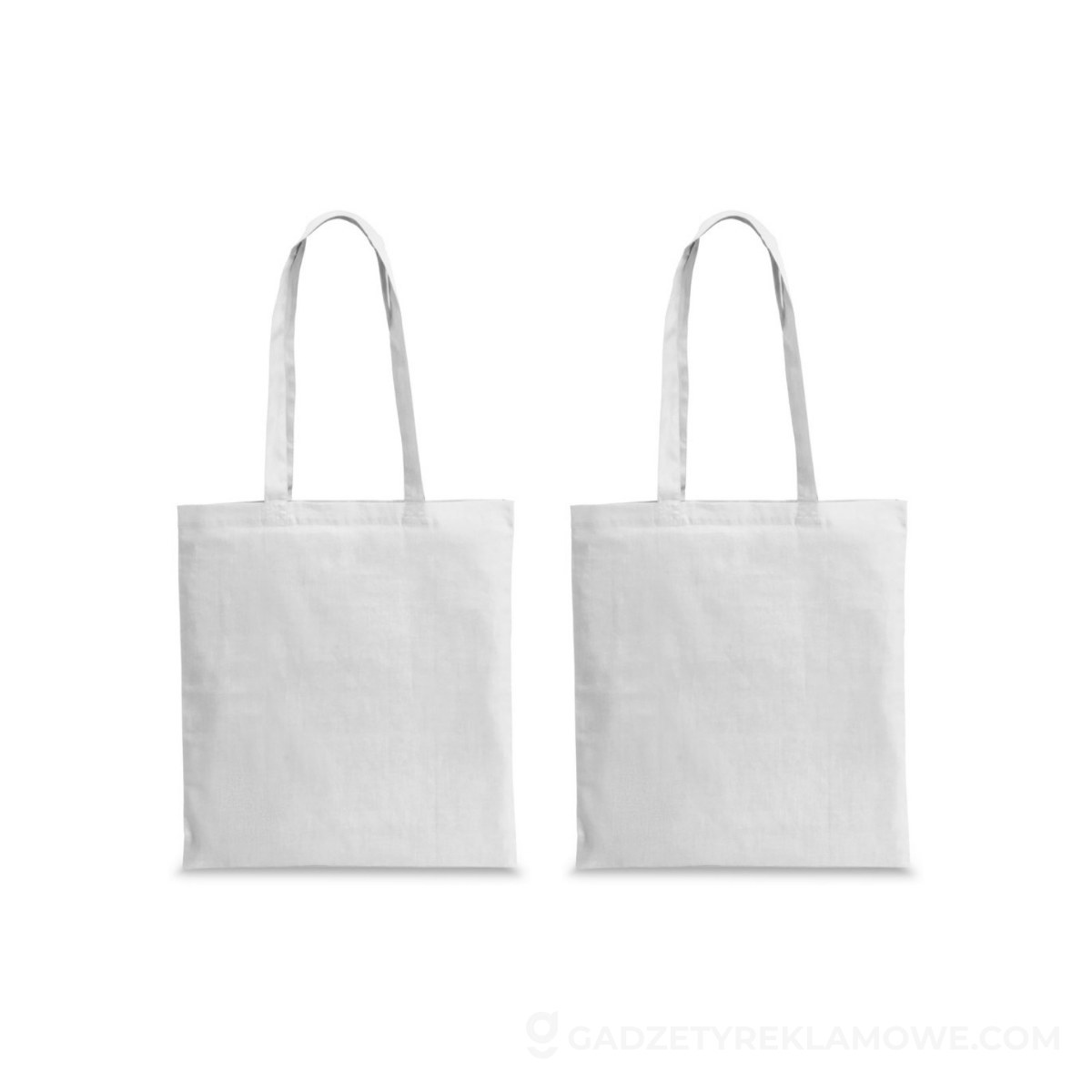 WHARF. Torba, 100% bawełna (100 g/m²) - Biała