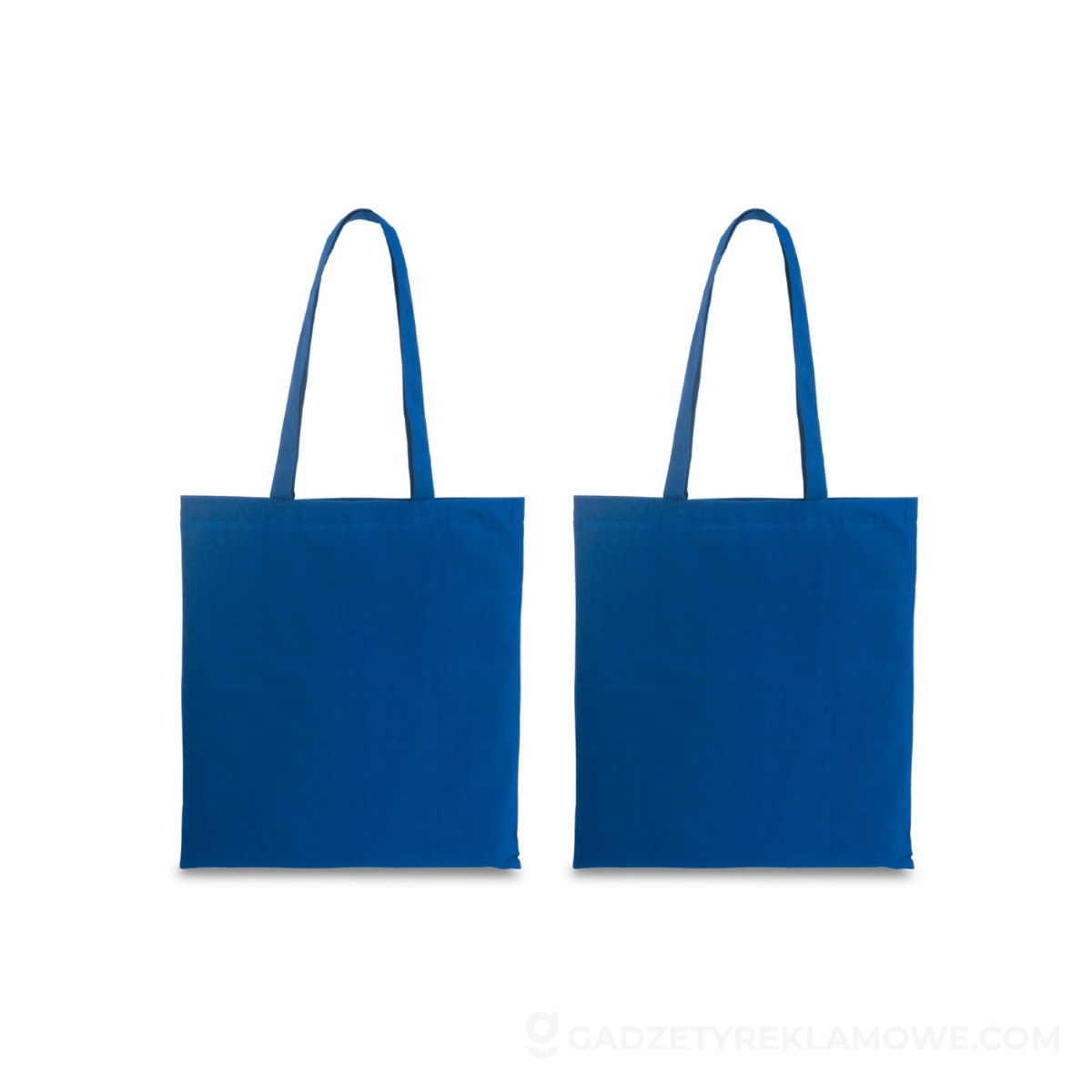 WHARF. Torba, 100% bawełna (100 g/m²) - Szafirowa