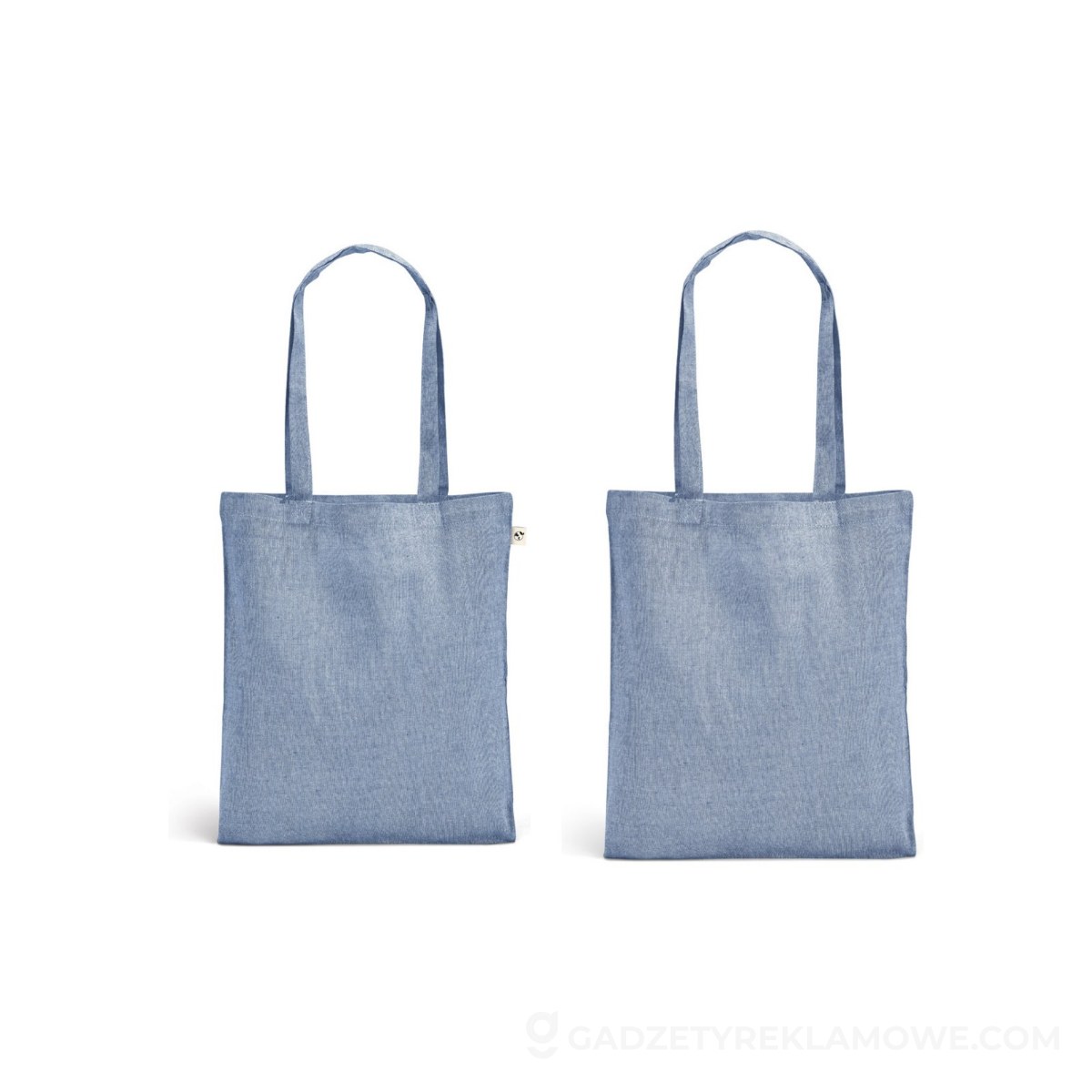 STR-92920-104-wariantu-watermark RYNEK. Torba zawierająca bawełnę pochodzącą (70% rPET), poliester z recyklingu (30%) (140 g/m²) - Granatowa
