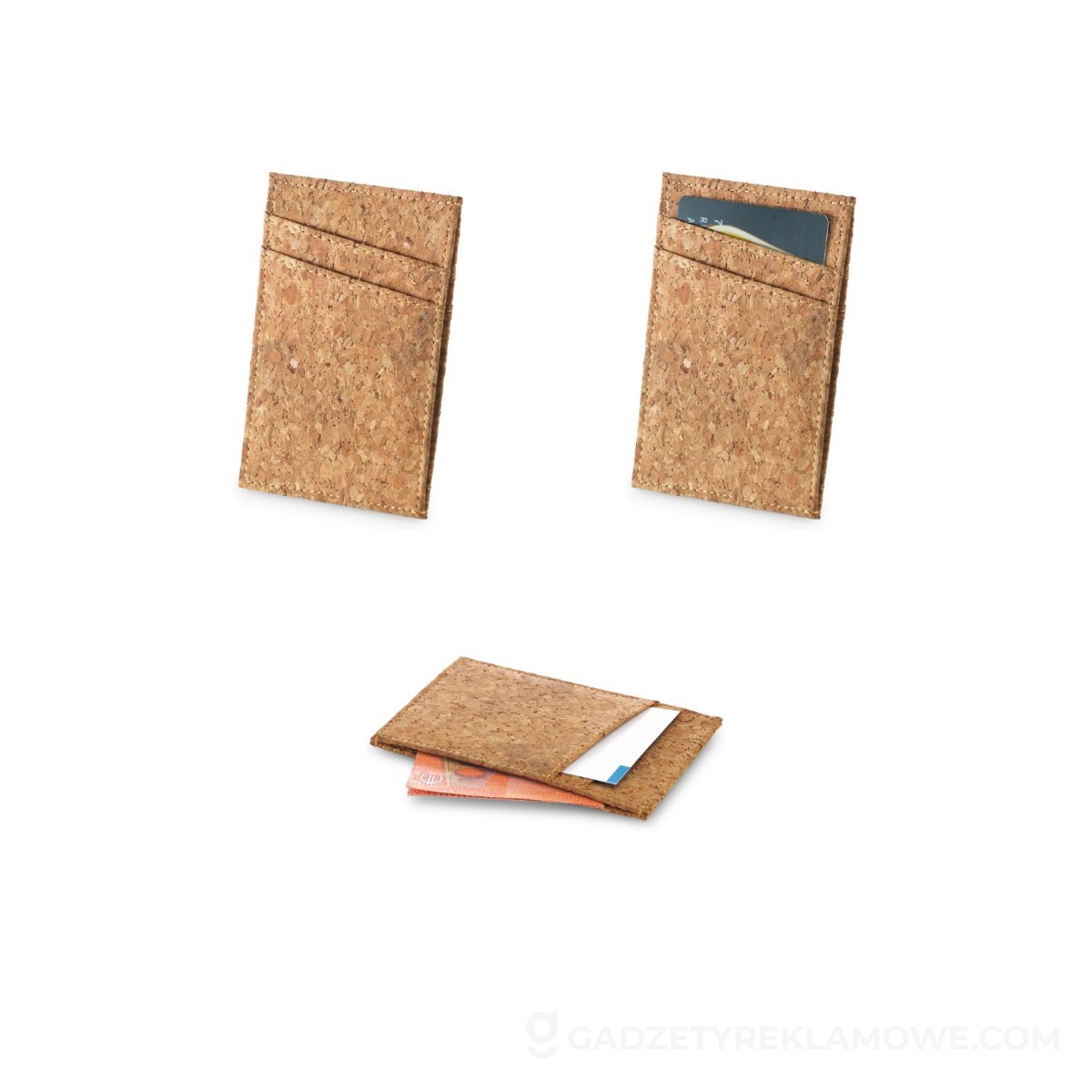 STR-93319-160-wariantu-watermark DANIEL. Korkowe etui na karty - Naturalne