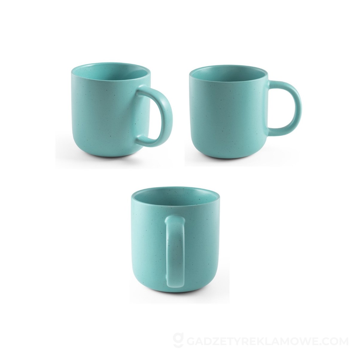 CONSTELLATION. Kubek ceramiczny 370 mL - Błękitny