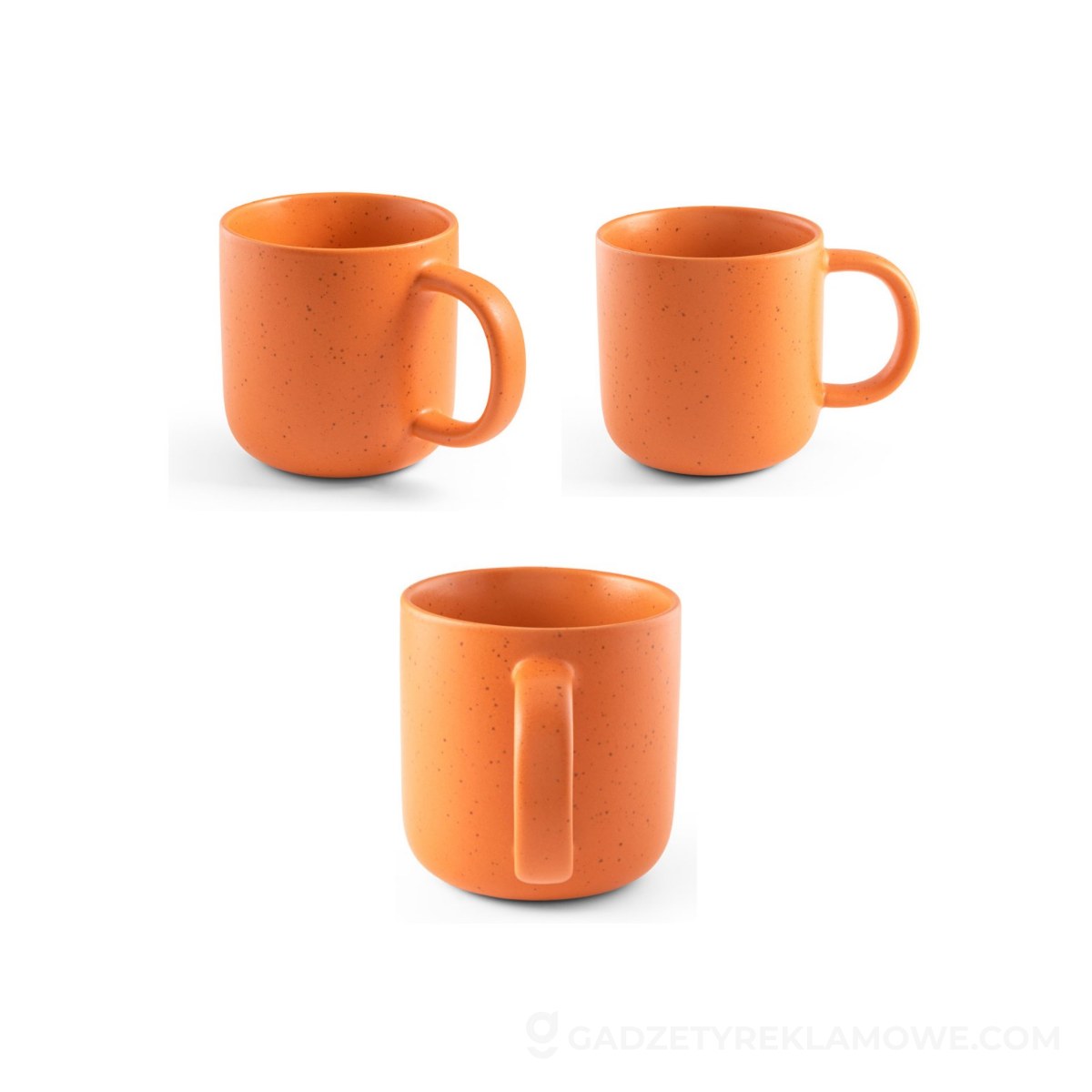 CONSTELLATION. Kubek ceramiczny 370 mL - Pomarańczowy