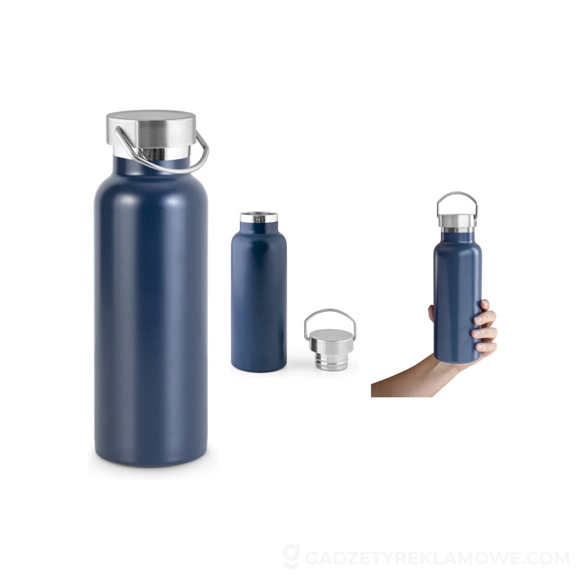 Butelka termiczna Duplantis 810 ml - Granatowa