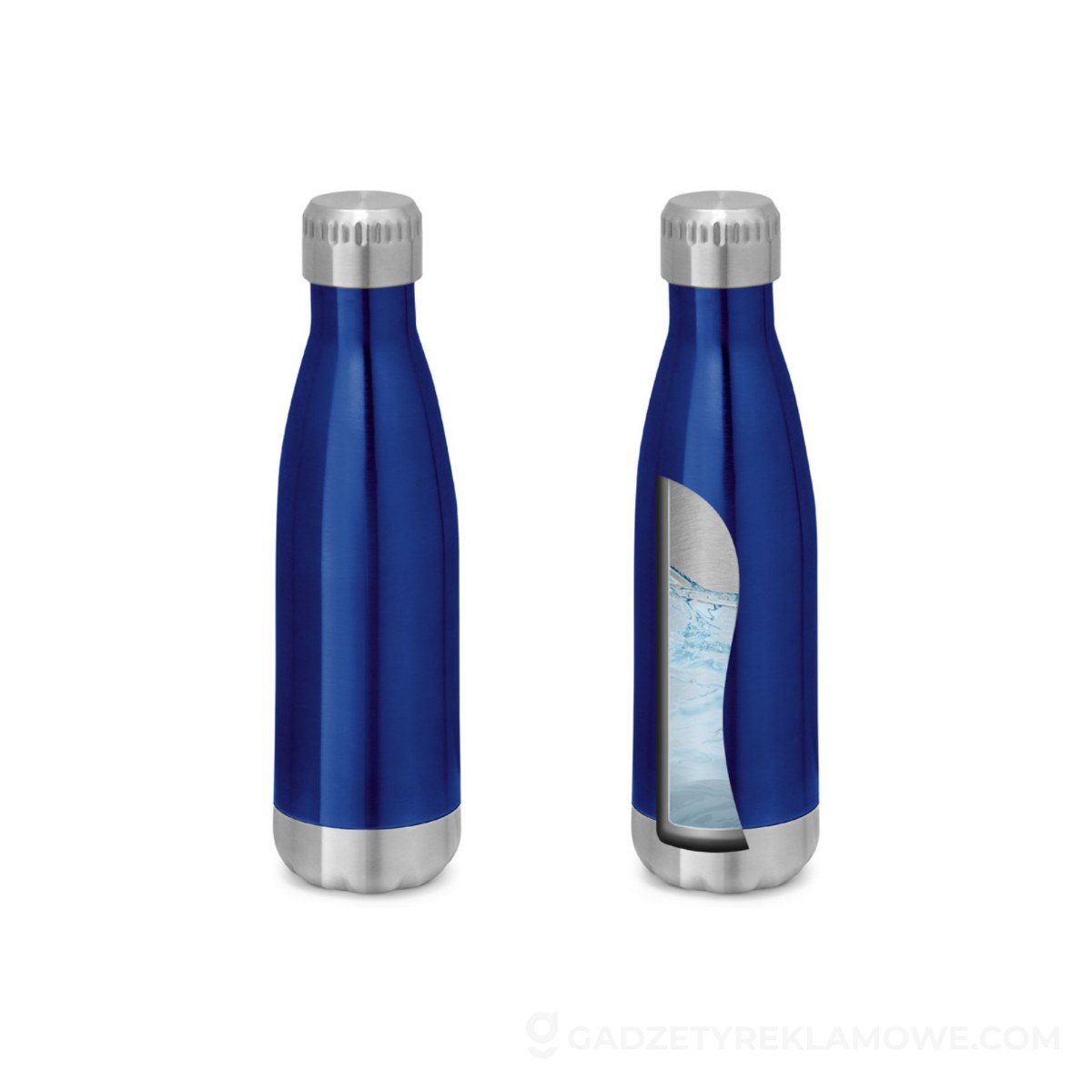 Butelka ze stali nierdzewnej Show 510 ml - Szafirowa
