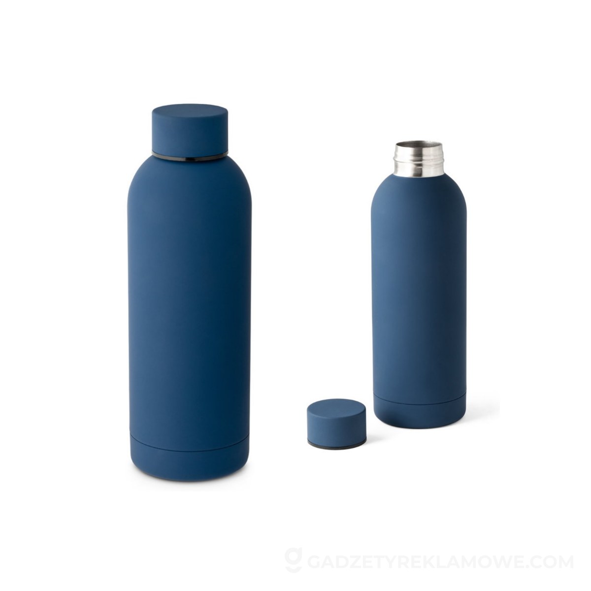 ODIN. Butelka ze stali nierdzewnej 550 mL - Granatowa