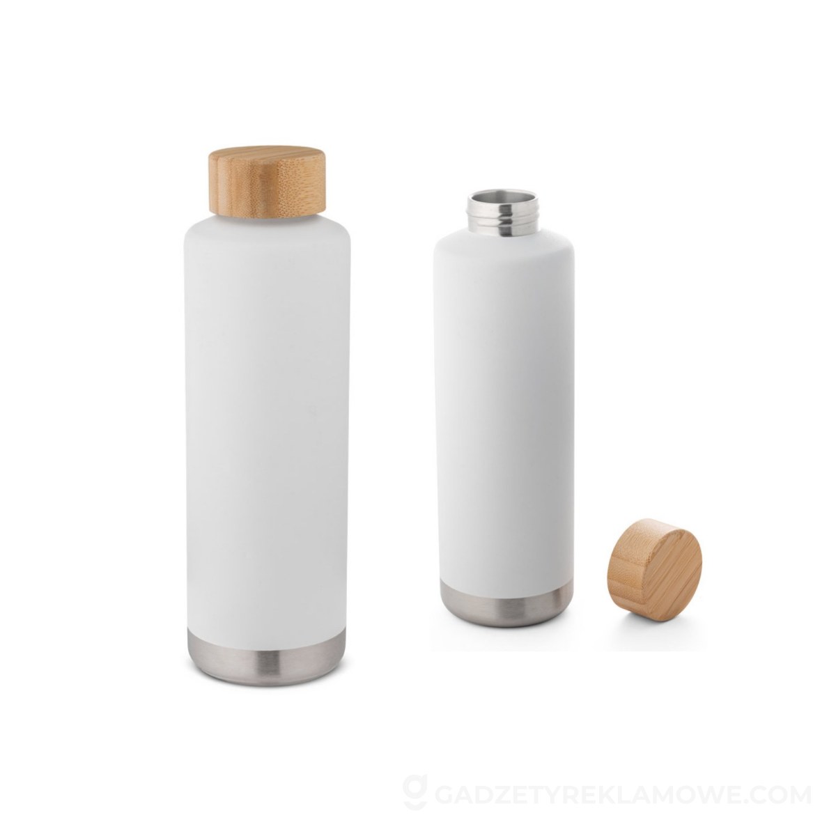 Termos Norre Bottle ze stali nierdzewnej 640 mL - Biały