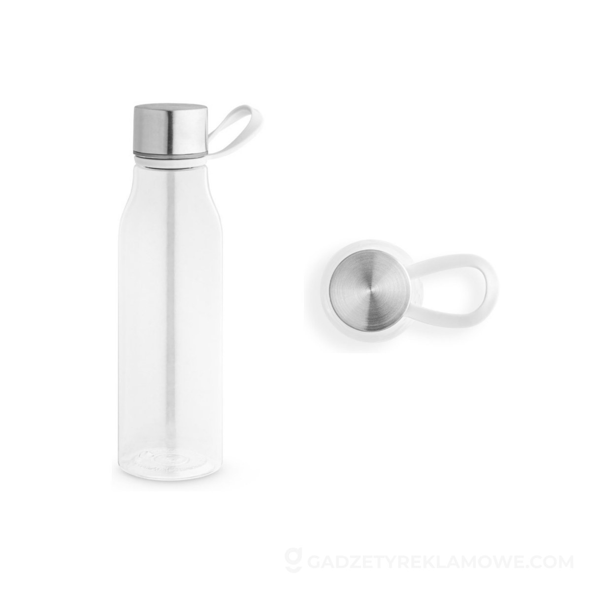 Butelka Senna 590 ml z rPET - Transparentna