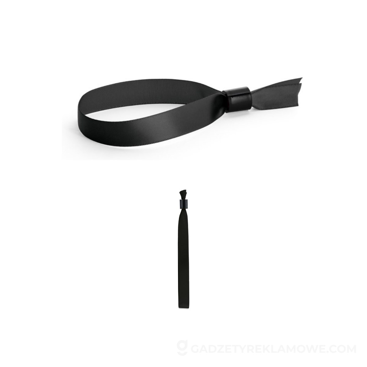 Satynowa bransoletka odporna na otwarcie Seccur - Czarna