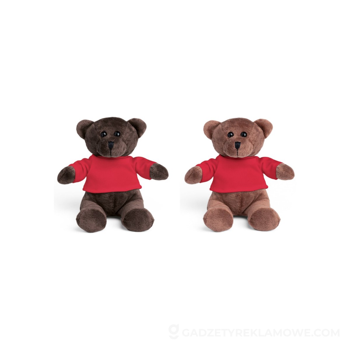 Pluszak w kształcie misia z koszulką Bear - Czerwony