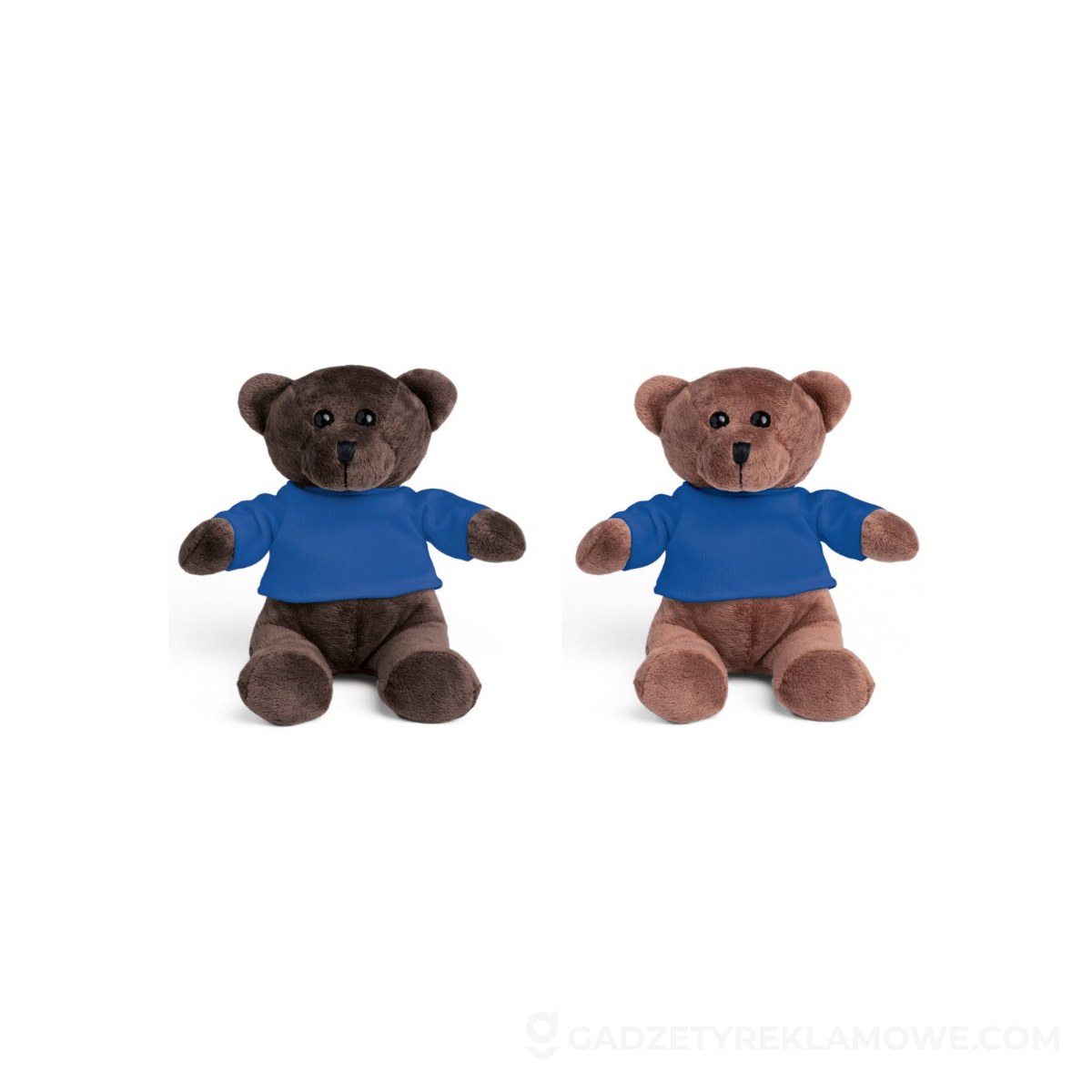 Pluszak w kształcie misia z koszulką Bear - Szafirowy