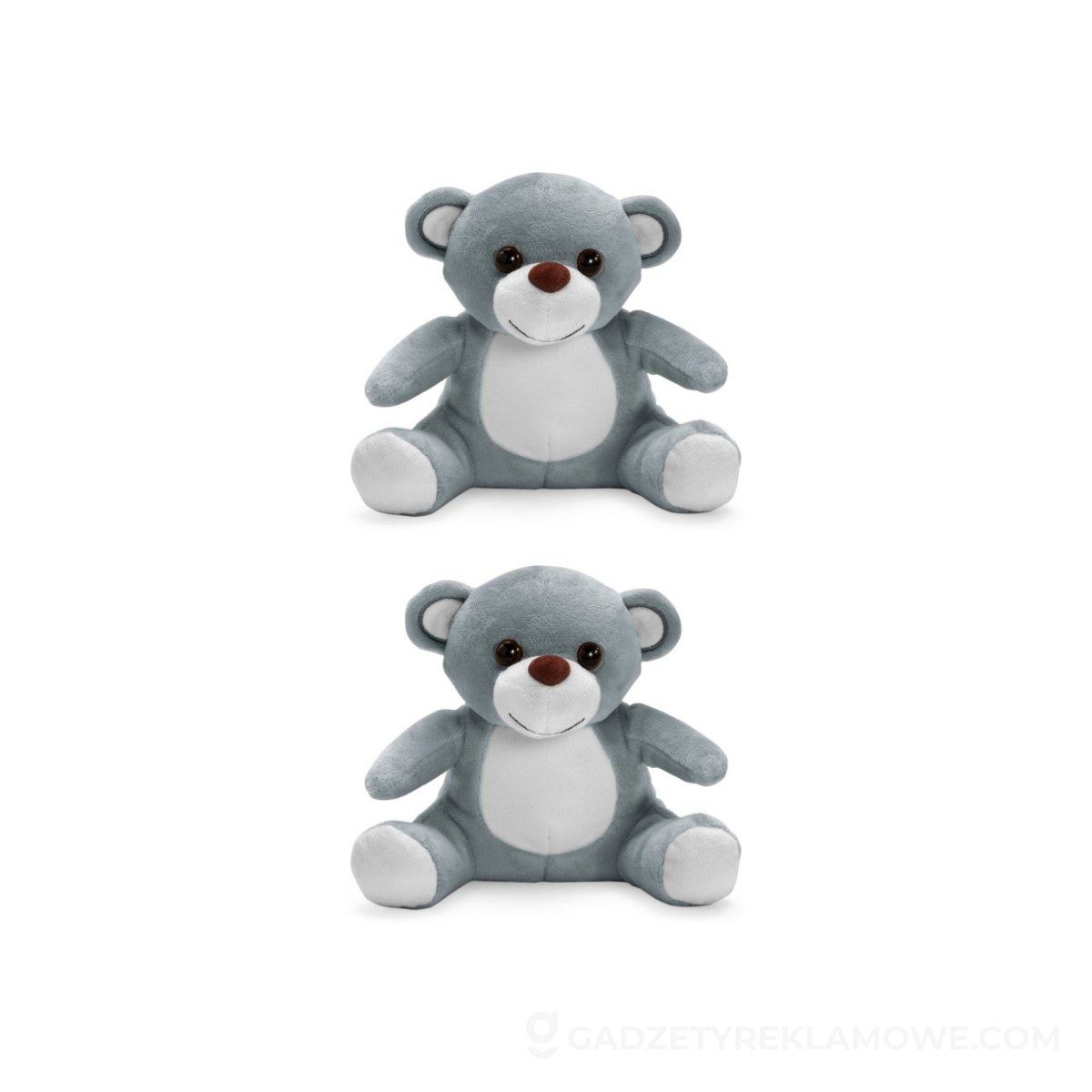 STR-95505-113-wariantu-watermark Pluszak poliestrowy Beary w kształcie misia - szary