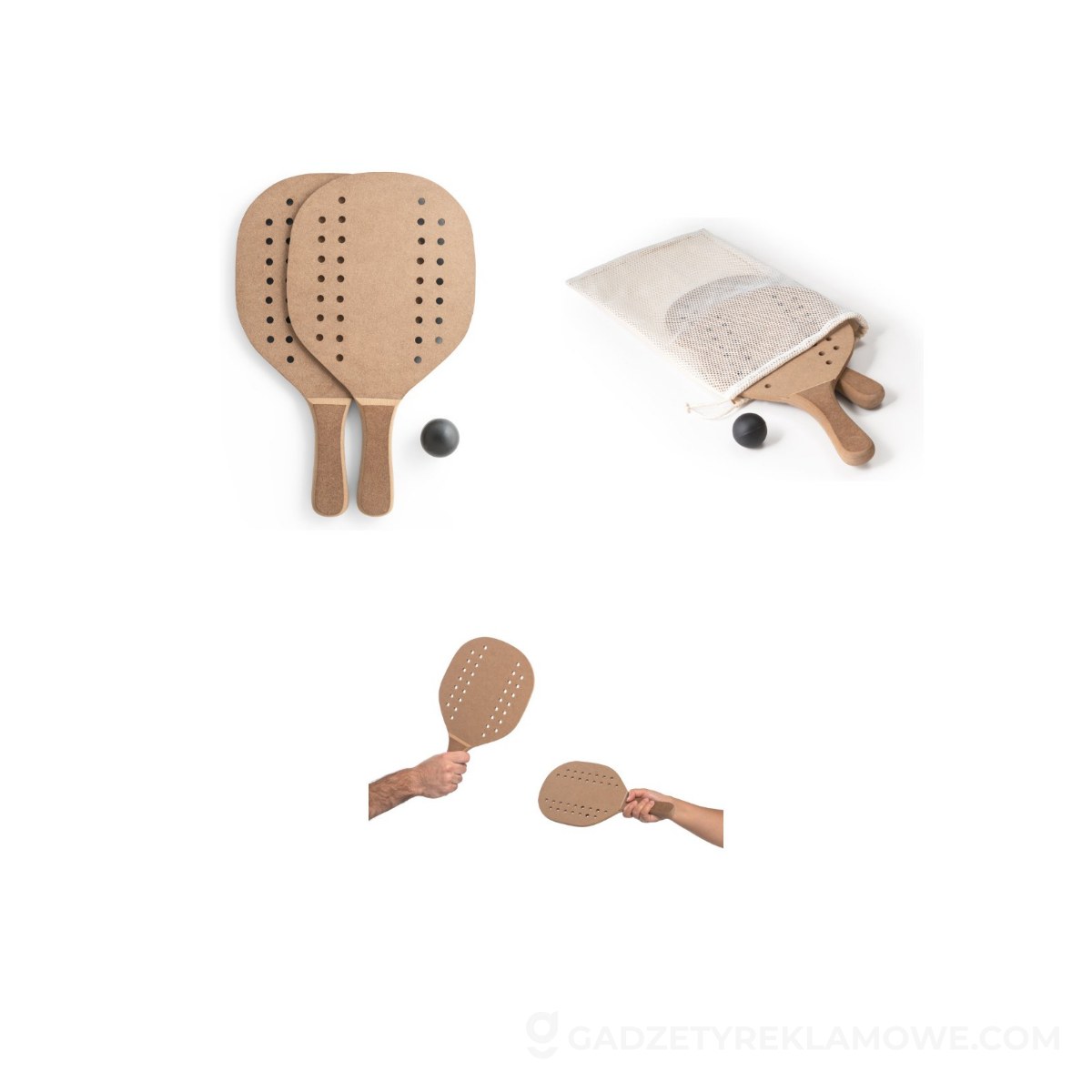 STR-98144-170-wariantu-watermark Rakiety plażowe Tapia MDF - Ciemne naturalne