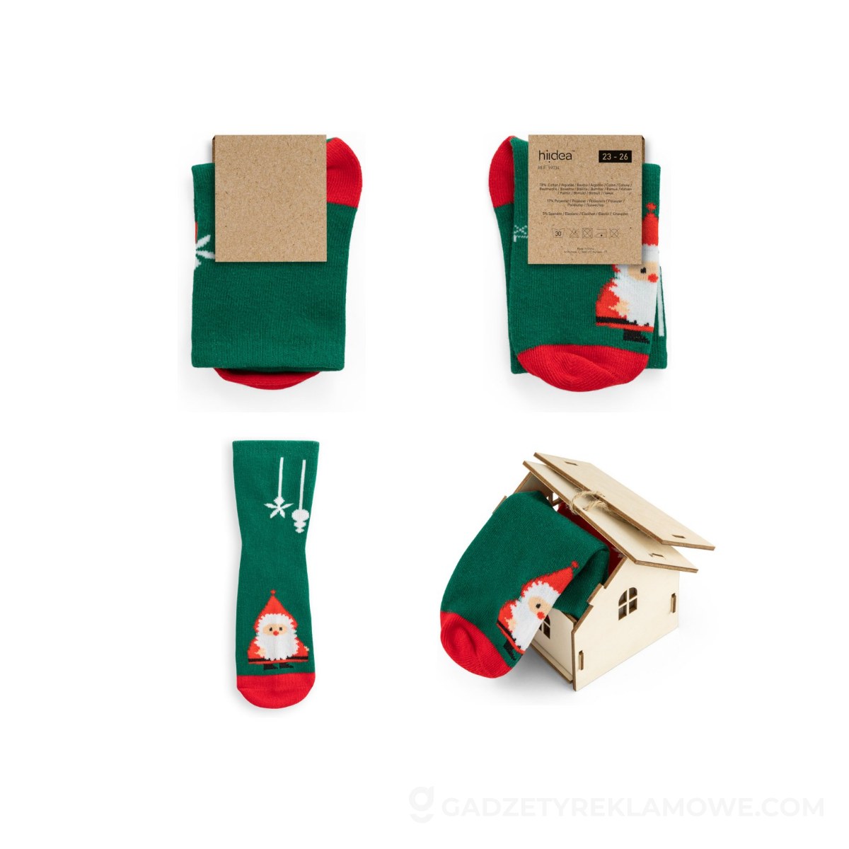 STR-99034-100-S-wariantu-watermark SANTA. Dziecięce skarpety - Mix