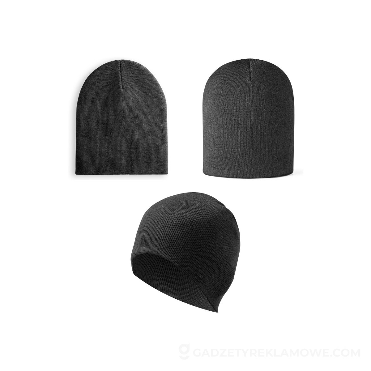 HAWK. Czapka unisex z poliestru pochodzącego (100% rPET) - Czarna