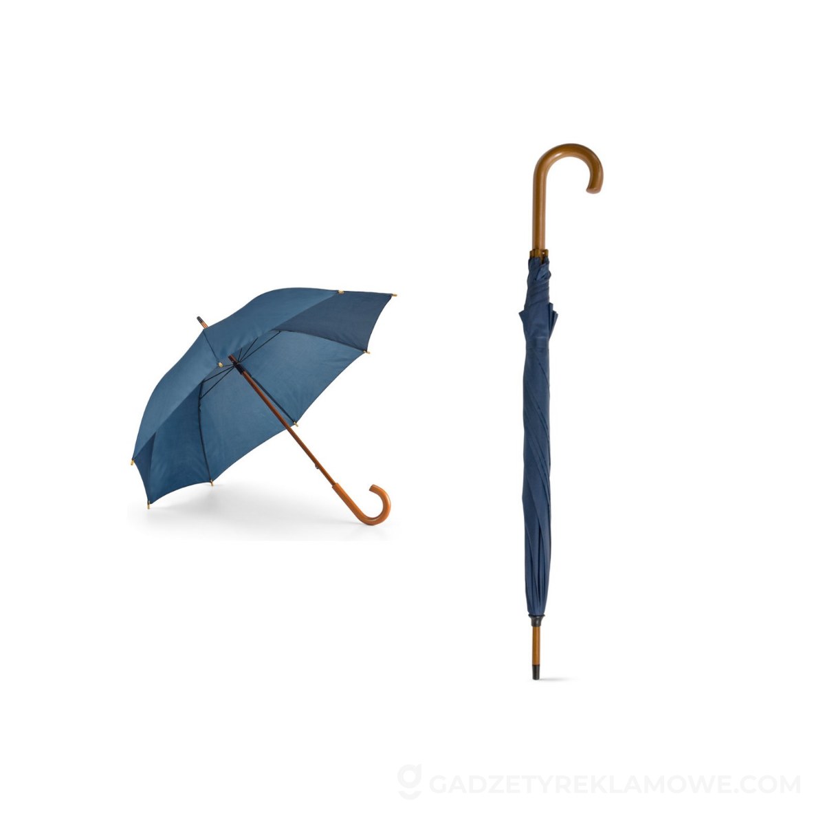 BETSEY. Parasol z poliestru 190T - Granatowy