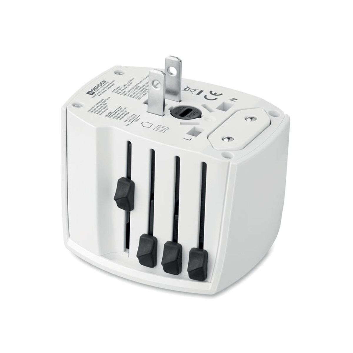 Adaptery podróżne z logo – skross® muv usb ac 30w pd muv usb ac30 pd – biały mo2980-06-picture1 SKROSS® MUV USB AC 30W PD MUV USB AC30 PD - biały mo2980-06-picture1