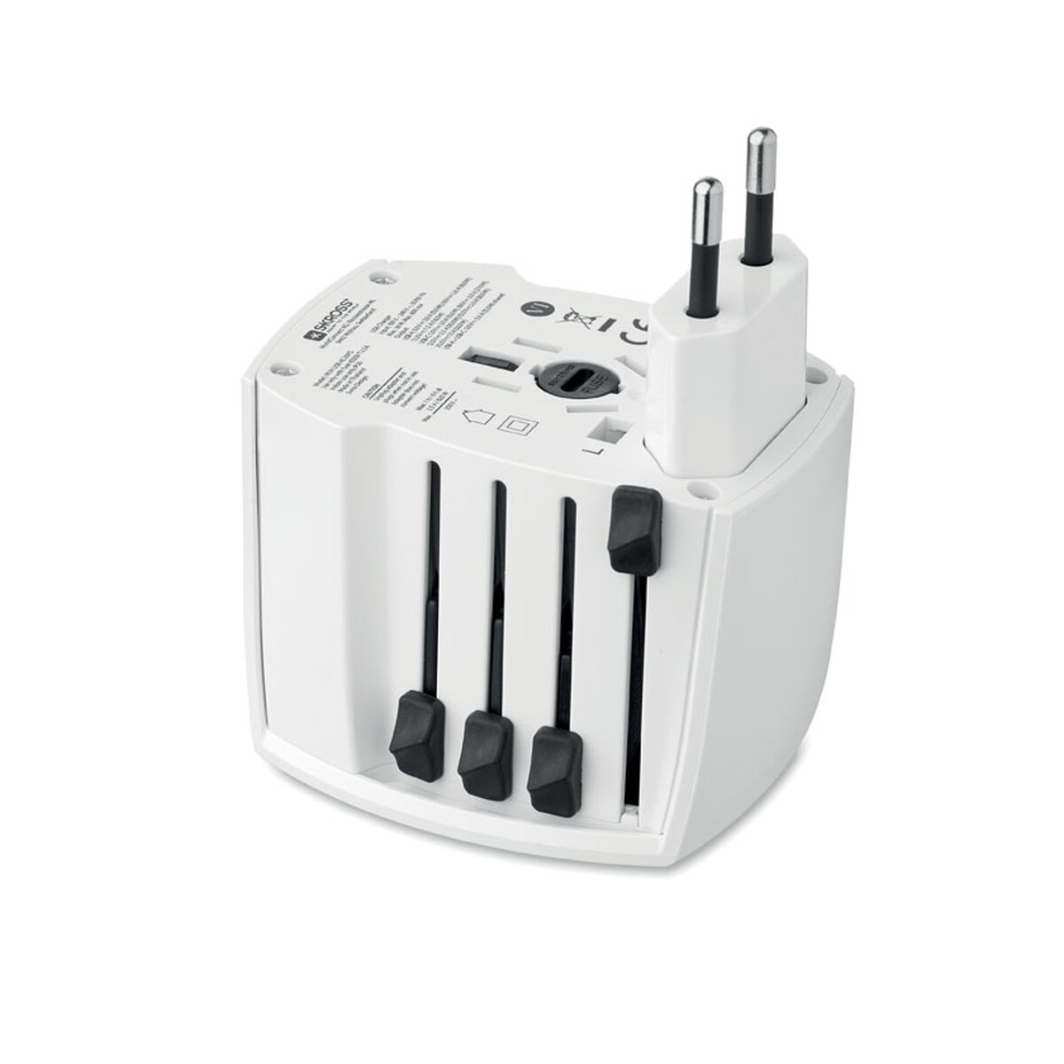 Adaptery podróżne z logo – skross® muv usb ac 30w pd muv usb ac30 pd – biały mo2980-06-top SKROSS® MUV USB AC 30W PD MUV USB AC30 PD - biały mo2980-06-top