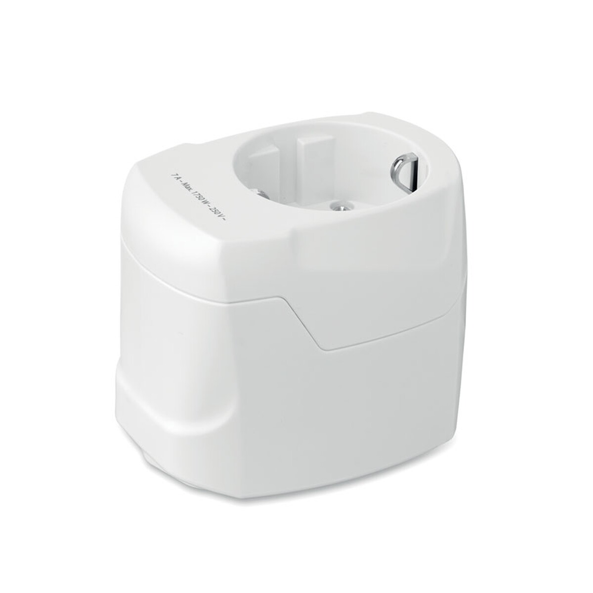 Adaptery podróżne z logo – skross® pro 3-biegunowy pro 3-pole – biały mo2982-06-back SKROSS® PRO 3-biegunowy PRO 3-POLE - biały mo2982-06-back