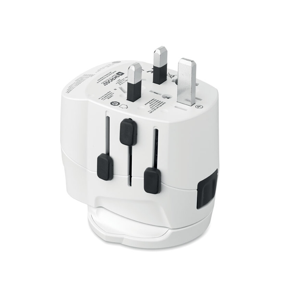 Adaptery podróżne z logo – skross® pro light usb 30w pd pro light usb ac30 pd – biały mo2981-06-open SKROSS® Pro Light USB 30W PD PRO LIGHT USB AC30 PD - biały mo2981-06-open